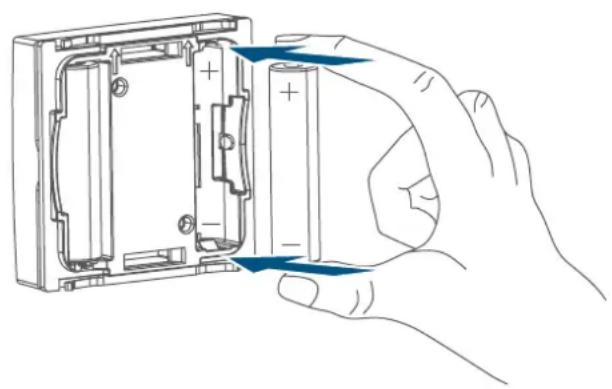 Homematic IP HmIPSTHD - Batterijen vervangen - 1