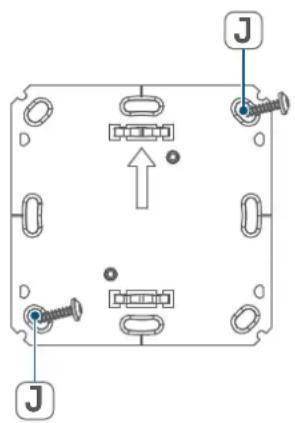 Homematic IP HmIPSTHD - Montaggio con viti - 4