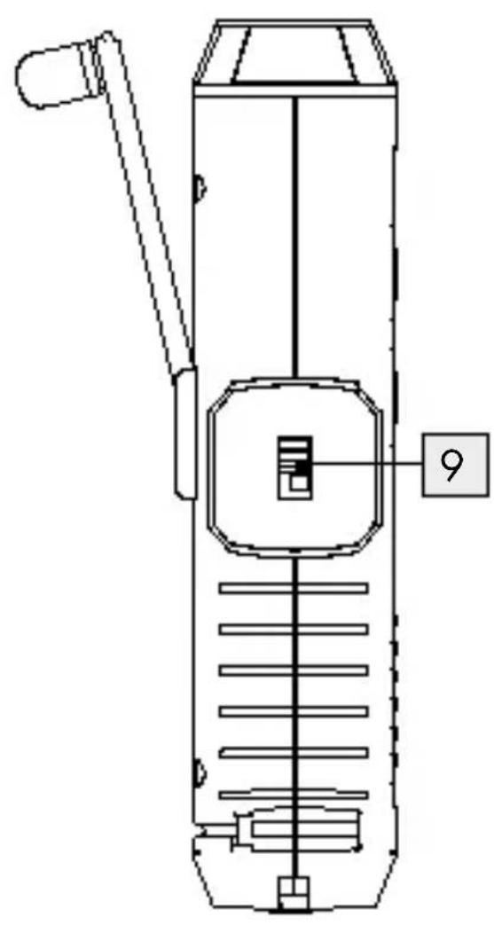 SILVERCREST SCR 1 A1 - DYNAMO CAMPING RADIO WITH LIGHT - 3