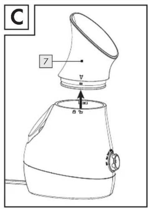 SILVERCREST SGS 600 A1 - FACIALSAUNA - 3
