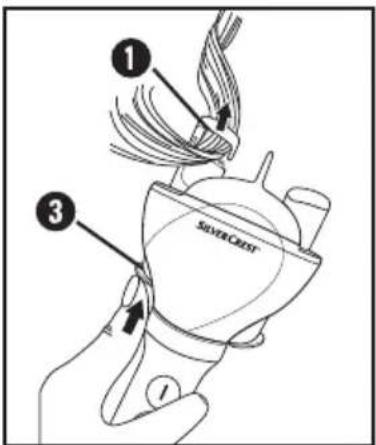SILVERCREST SHTB 3 A1 - Attorcigliamento di ciocche di capelli - 1
