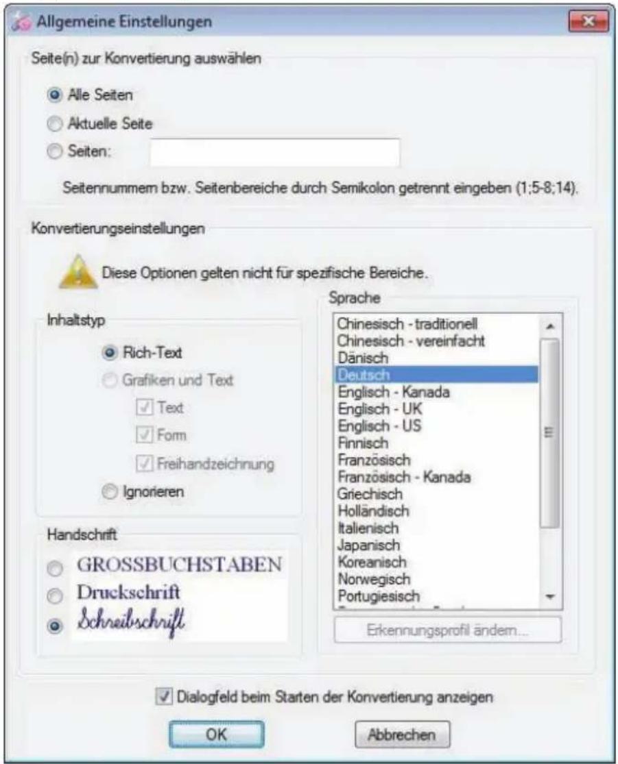 SILVERCREST DGP1000 - Notiz in Text konvertieren - 2