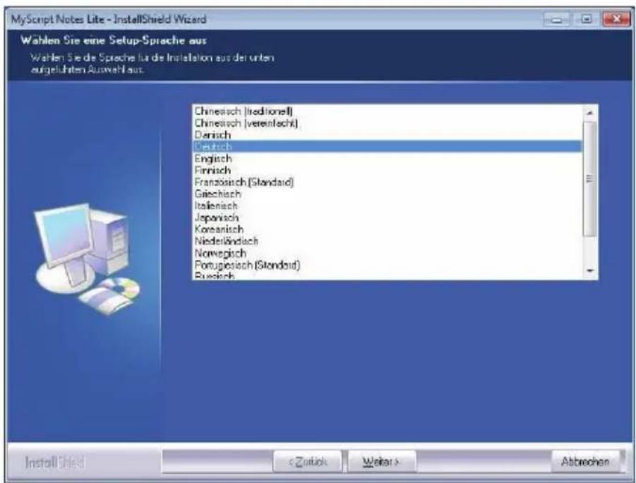 SILVERCREST DGP1000 - Schritt 4: "MyScript Notes Lite" installieren - 1