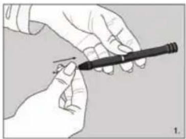 SILVERCREST DGP1000 - Étape 2 : insertion de la mine - 1