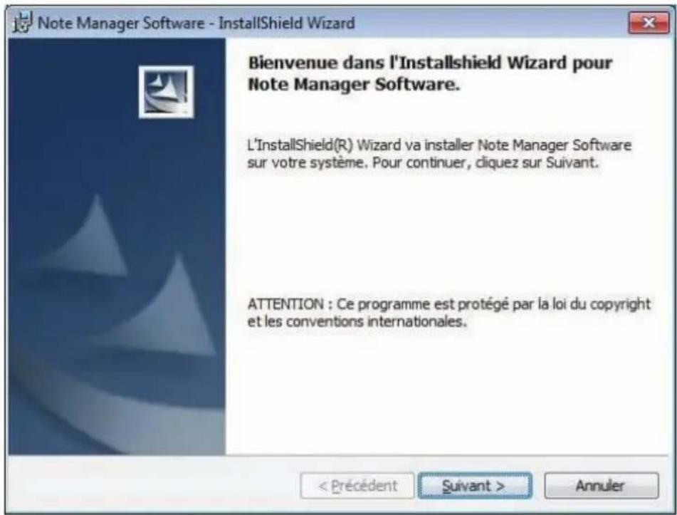 SILVERCREST DGP1000 - Étape 3 : installation de "Note Manager" - 2