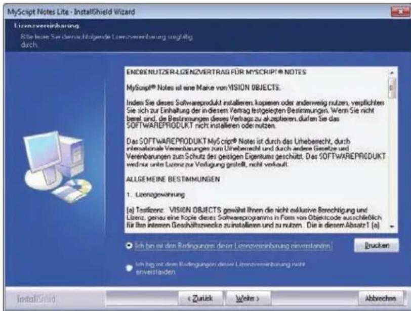 SILVERCREST DGP1000 - Schritt 4: "MyScript Notes Lite" installieren - 3
