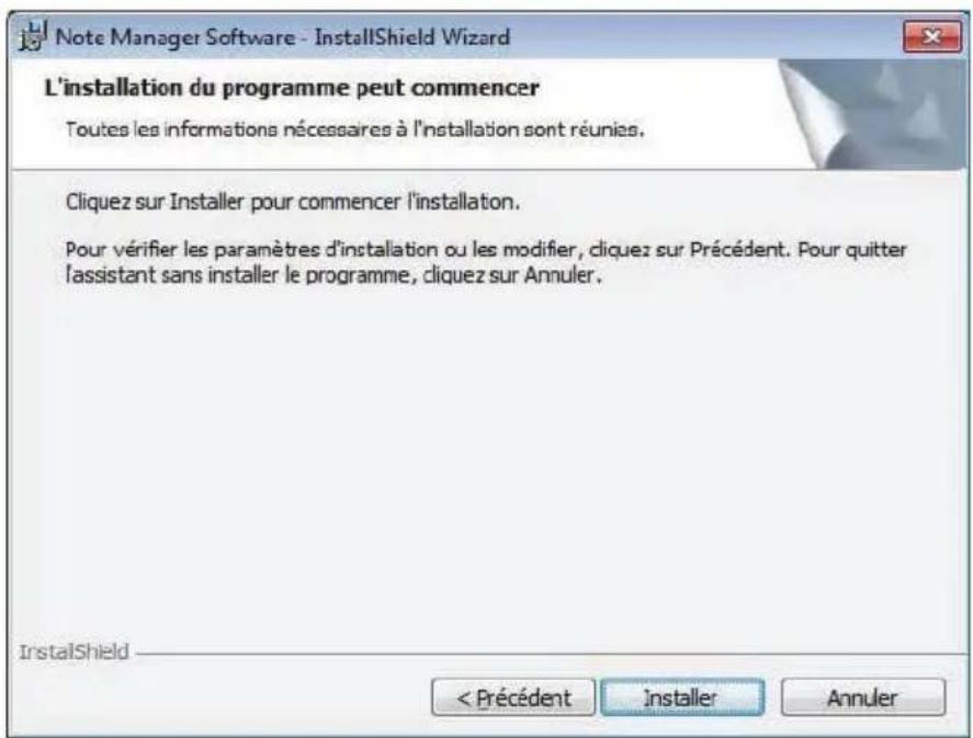 SILVERCREST DGP1000 - Étape 3 : installation de "Note Manager" - 4