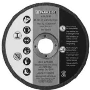PARKSIDE PWS 125 D3 - Pode obter as peças de reposicao e os acessórios em www.grizzly-service.eu - 1
