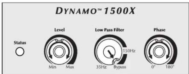 Martin Logan Dynamo 1500X - Réglages de commande recommendés (voir figure 7): - 5