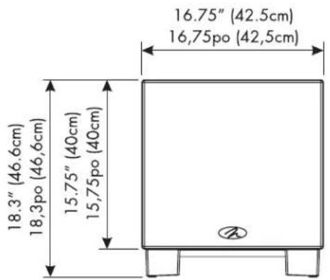 Martin Logan Dynamo 1500X - Step 4: Power Connection (AC) (see warning) - 2