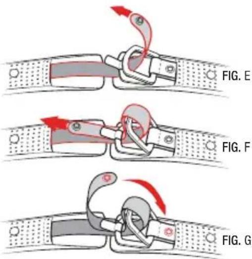 IXS XULT - SECURING RETENTION STRAPS (DOUBLE-D LOOP) - 1