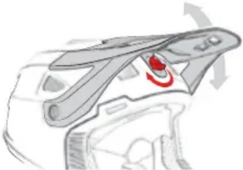 IXS XULT - Einsetzen des neuen Visiers: - 1