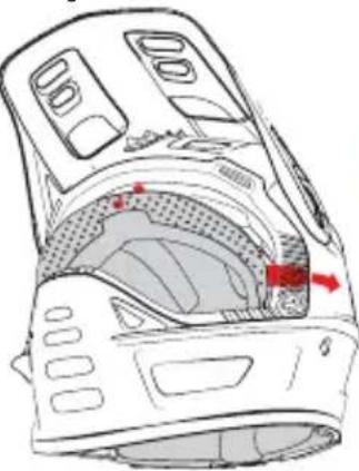 IXS XULT - EPR (Emergency Padding Release) – wangkussen noodsysteem LET OP! - 1