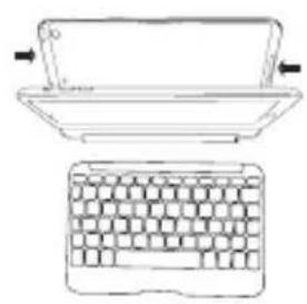 Zagg ID8ZF2BBG - INSERTING/REMOVING YOUR iPad® - 1