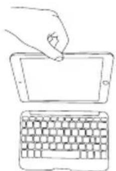 Zagg ID8ZF2BBG - INSERTING/REMOVING YOUR iPad® - 3