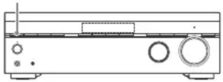 SONY STRDH790 - Pulse SPEAKERS en el receptor varias veces para seleccionar el sistema de altavoces frontales que desea operar. - 1