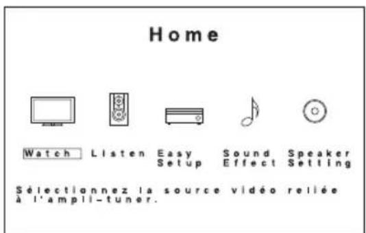 SONY STRDH590 - Appuyez sur HOME. - 1