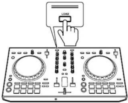 PIONEER DDJSB3 - Pulse el botón [LOAD] del deck izquierdo. - 1