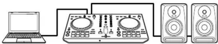 PIONEER DDJSB3 - 周辺機器と本機を接続する 8 ページ - 1