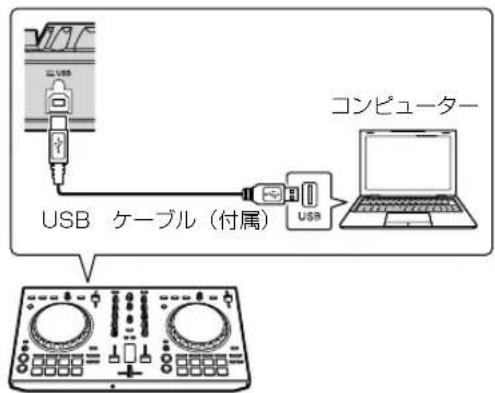 PIONEER DDJSB3 - コンピューターと接続する - 1