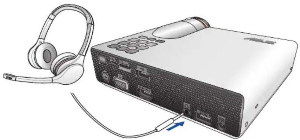 ASUS P3E - Connectez le projecteur à votre apparéil - 1