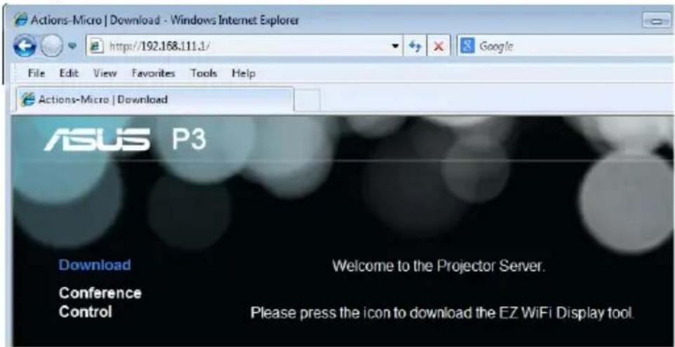 ASUS P3E - Installer le logiciel ASUS WiFi Projection - 3