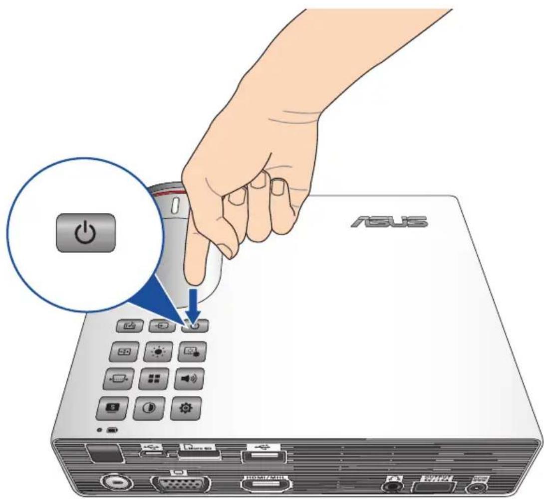 ASUS P3E - Appuyez sur le bouton d'alimentation - 1