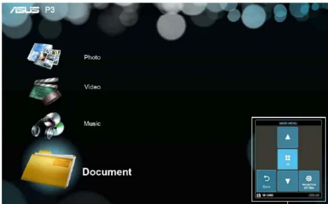 ASUS P3E - Ouvr des programmes depuis l'interface OSD - 1
