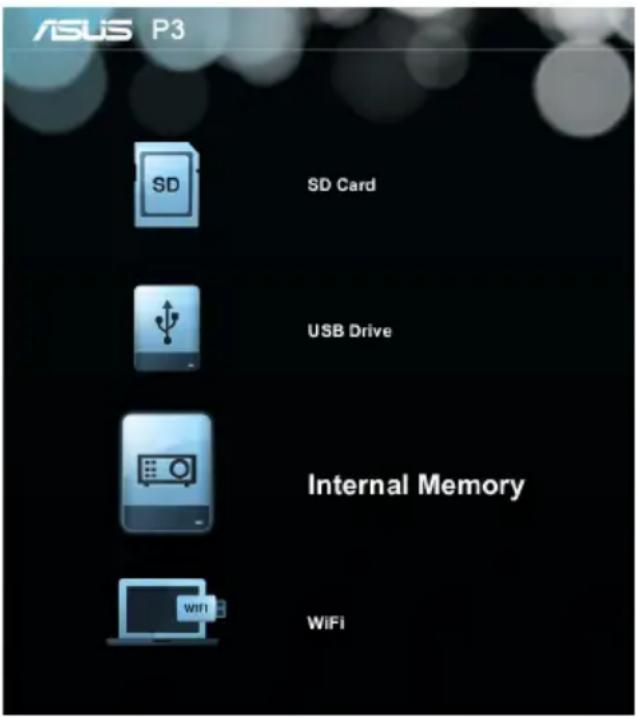 ASUS P3E - Ouvrir le centre multimédia - 1