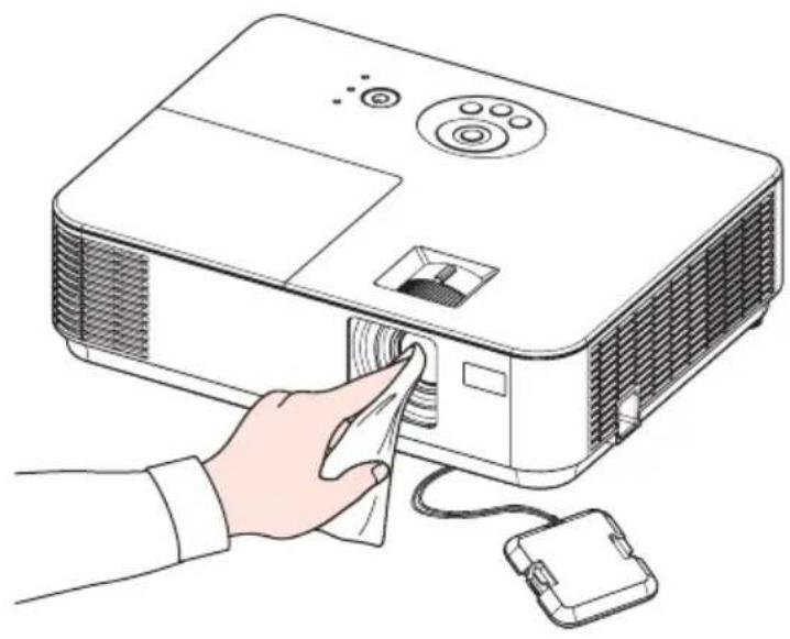 NEC V332XJD - 6-1. レンズの清掃 - 1