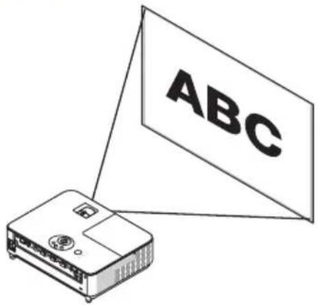 NEC V332XJD - 3-4. 投写画面の位置と大きさを調整する - 3