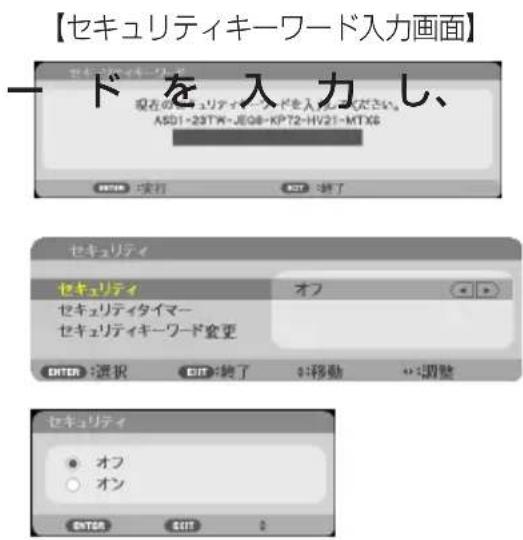 NEC V332XJD - セキュリティキーワ 決定 ボタンを押す。 - 1