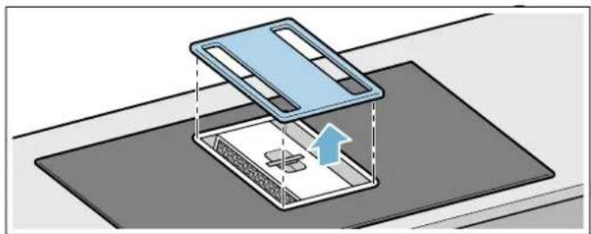 SIEMENS PQ218KA01Z - Retirer le filtre métallique à graisse - 1