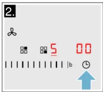 SIEMENS PQ218KA01Z - Impostazione della durata - 1