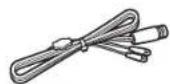 YAMAHA RXD485 - Confirming package contents Preparing cables - 3