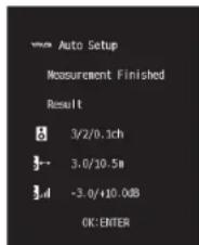 YAMAHA RXD485 - Appuyez sur ENTER. - 1