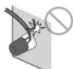 YAMAHA RXD485 - Mepbl npedocTopoxhoctn npn noKJIOueHm Kabeel KOHOHOK - 3