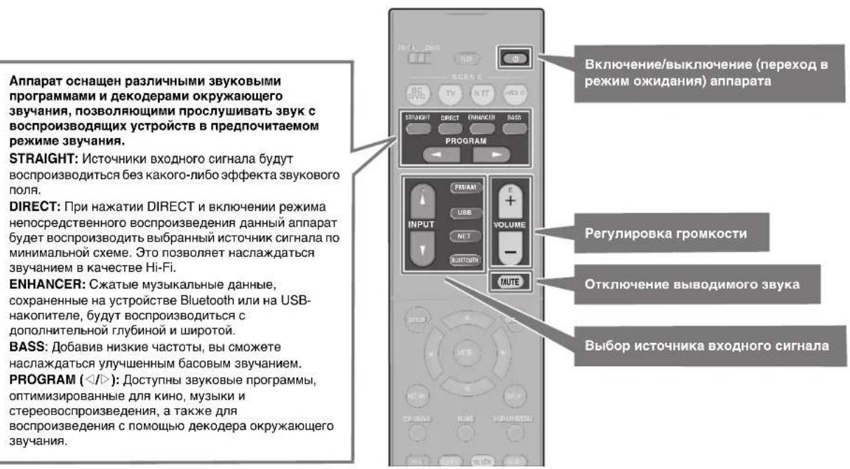YAMAHA RXD485 - OchOBhble yHKuB Bocnpn3BeHnA - 1