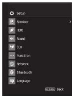 YAMAHA RXD485 - Pulse SETUP. - 1