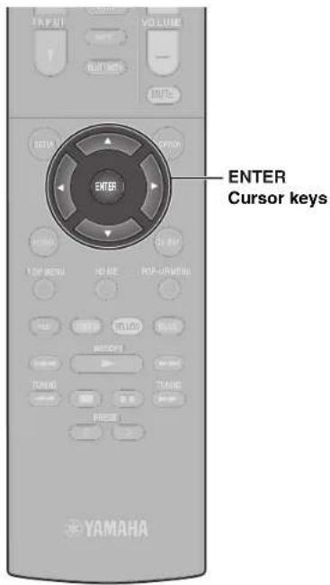 YAMAHA RXD485 - Optimizing the speaker settings automatically (YPAO) - 1
