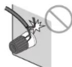 YAMAHA RXD485 - Precauções ao conectar os cabos de alto-falante - 3