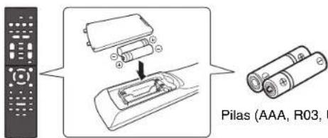 YAMAHA HTR3072 - Comprobación de los contentsidos del paquete - 1
