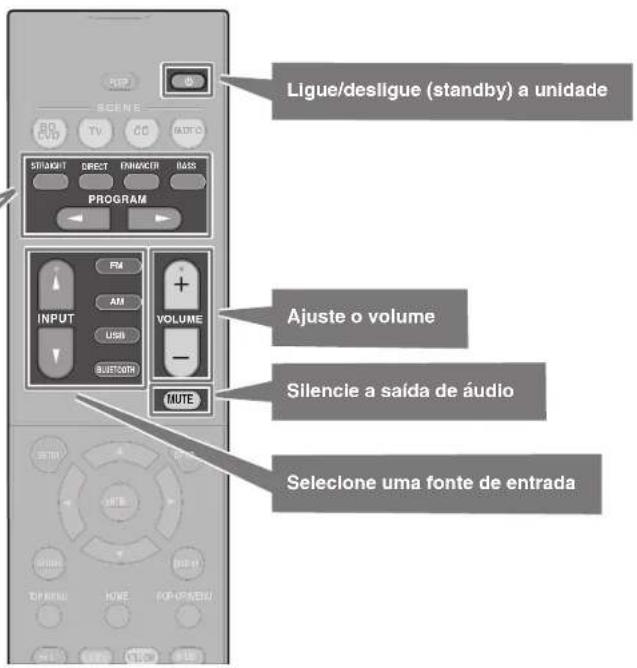 YAMAHA HTR3072 - Funçõesbasicas de reproducao - 1