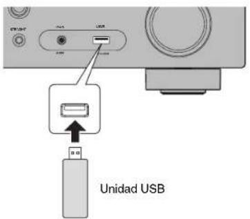 YAMAHA HTR3072 - Reproduccion de musica almacenada en una unidad USB - 1