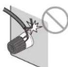 YAMAHA HTR3072 - Precauciones a la hora de conectar los cables de los altavoces - 3