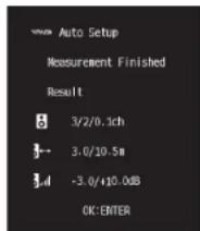 YAMAHA HTR3072 - Appuyez sur ENTER. - 1