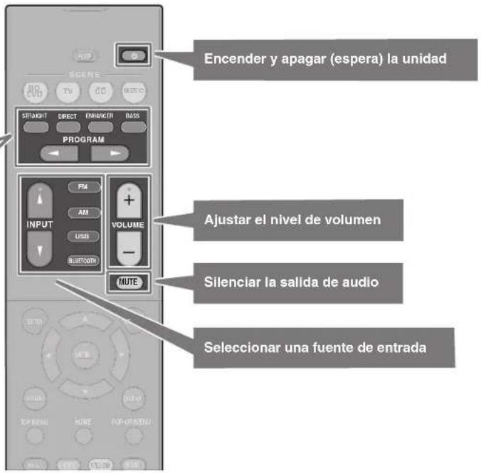 YAMAHA HTR3072 - Funciones de reproduccionas - 1