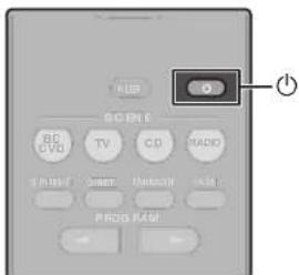 YAMAHA HTR3072 - Press (receiver power) to turn on the unit. - 1
