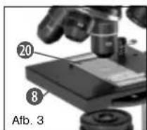 BRESSER MicroSet 40x1024x - Hoe bekijk ik het preparaat? - 1