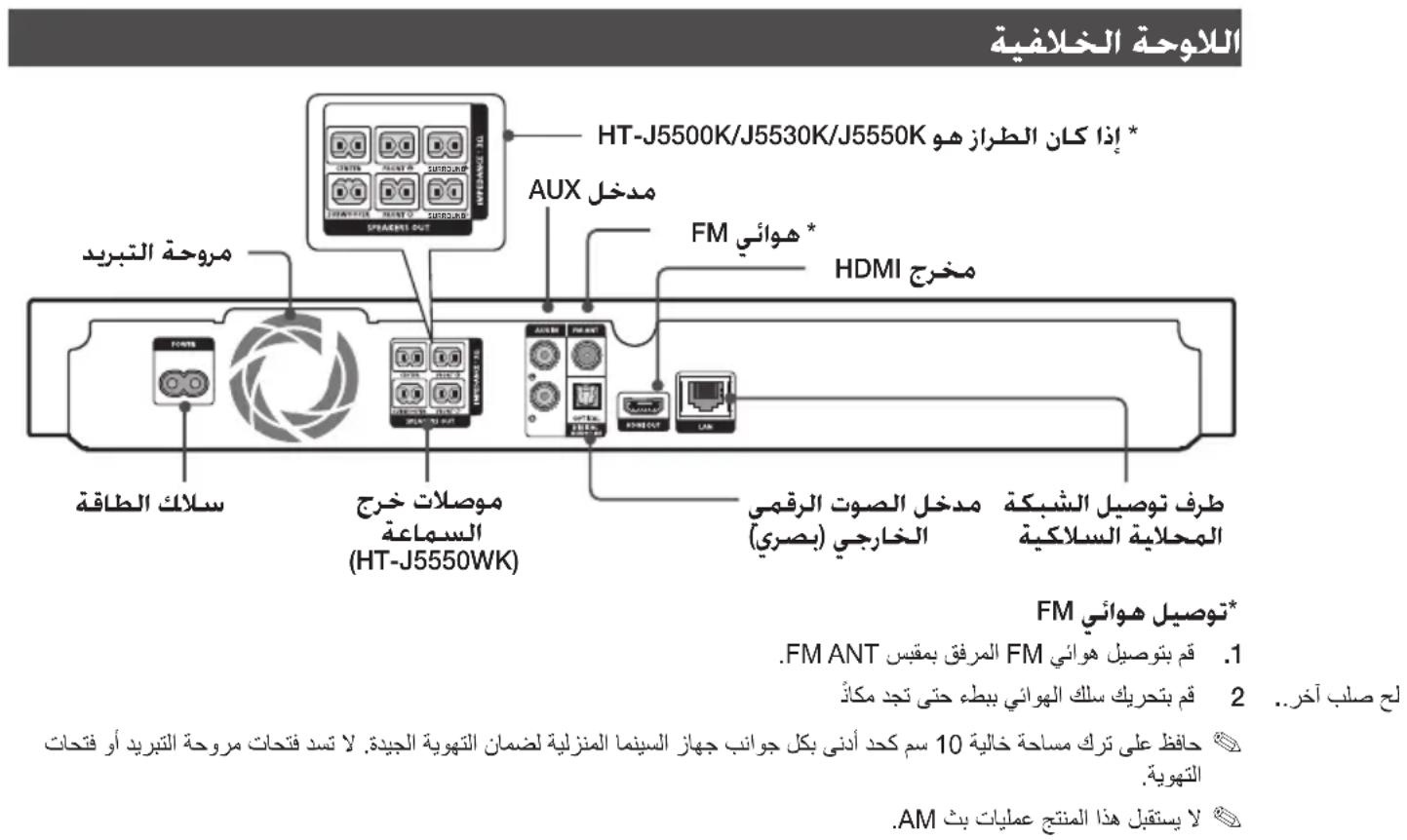 SAMSUNG HTJ5550WK - aLgS - 3